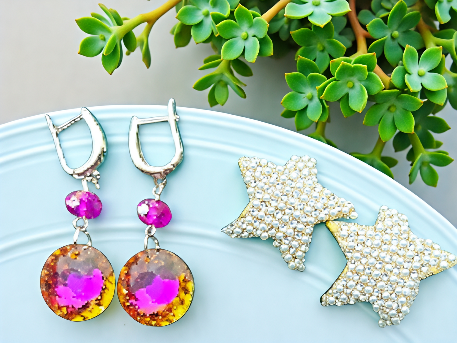 Anti Tarnish Earrings (Buy 1 Get 1 Free)