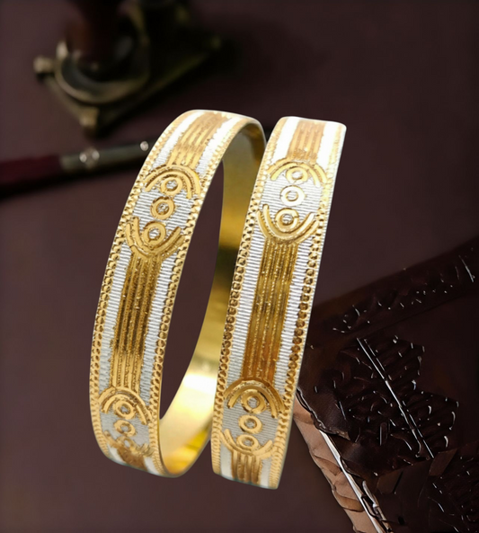 Gold and Silver Plated Bangles