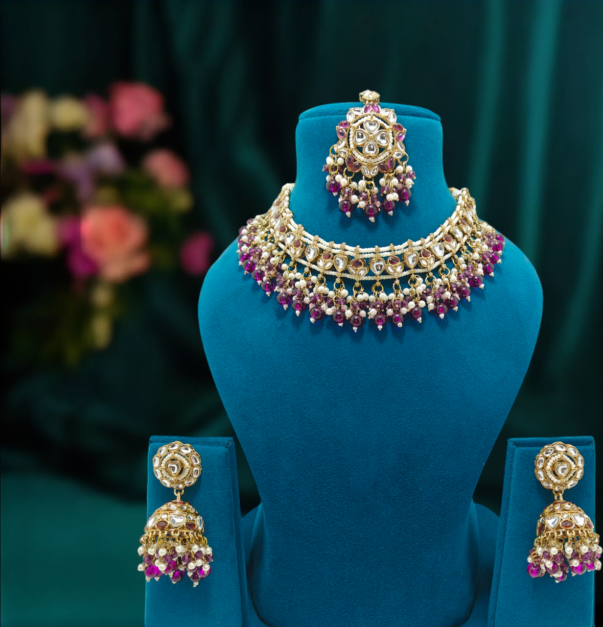 Punjabi Kundan Necklace