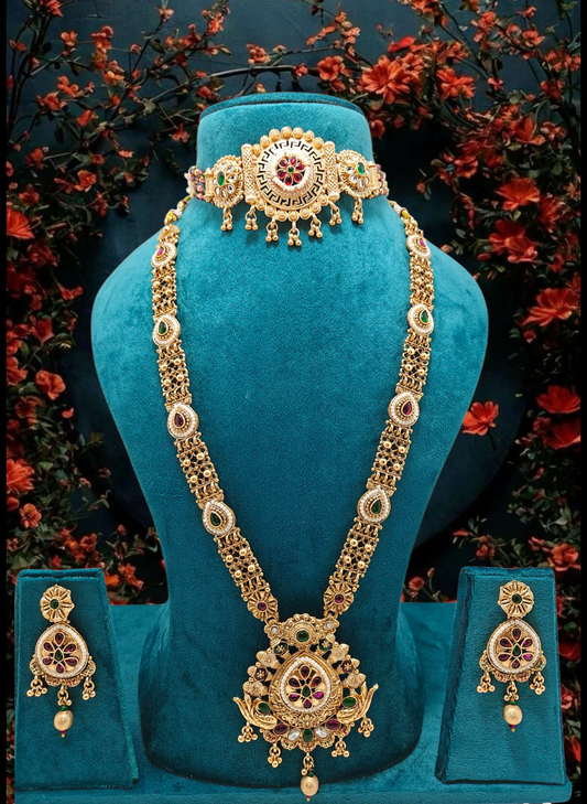 Bridal Polki Combo Set